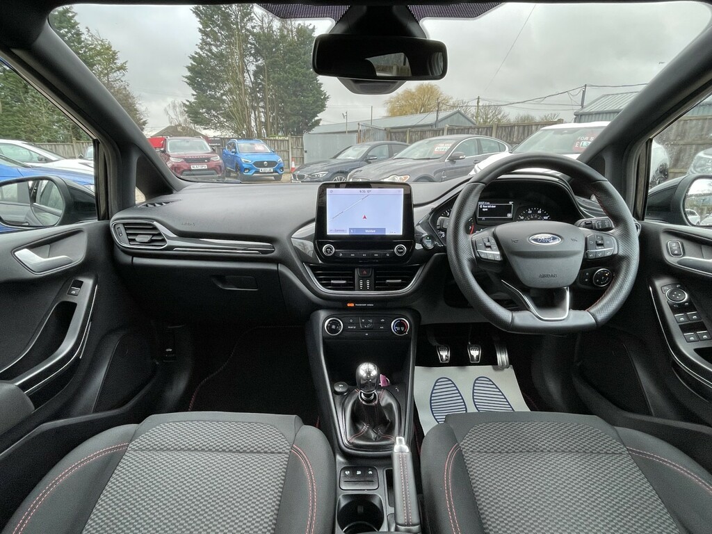 Ford Fiesta Hatchback 1.0 T Ecoboost Mhev St-line Edition 202 MJ70CWY Black #2