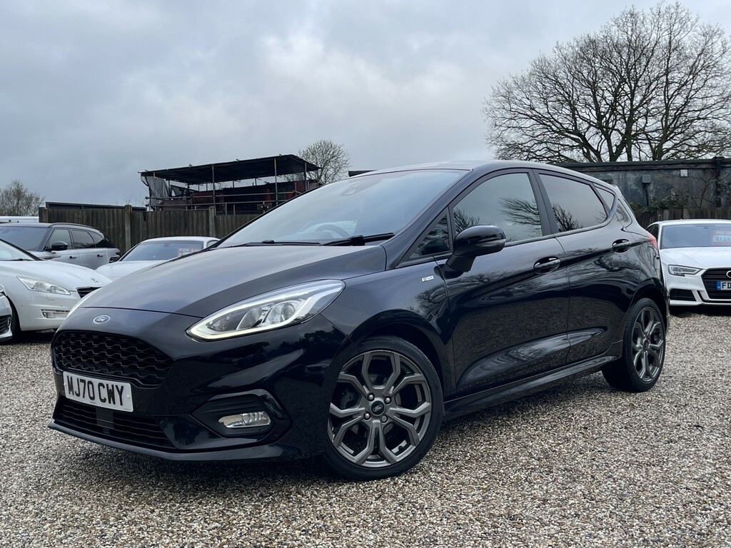 Ford Fiesta Hatchback 1.0 T Ecoboost Mhev St-line Edition 202 MJ70CWY Black #3