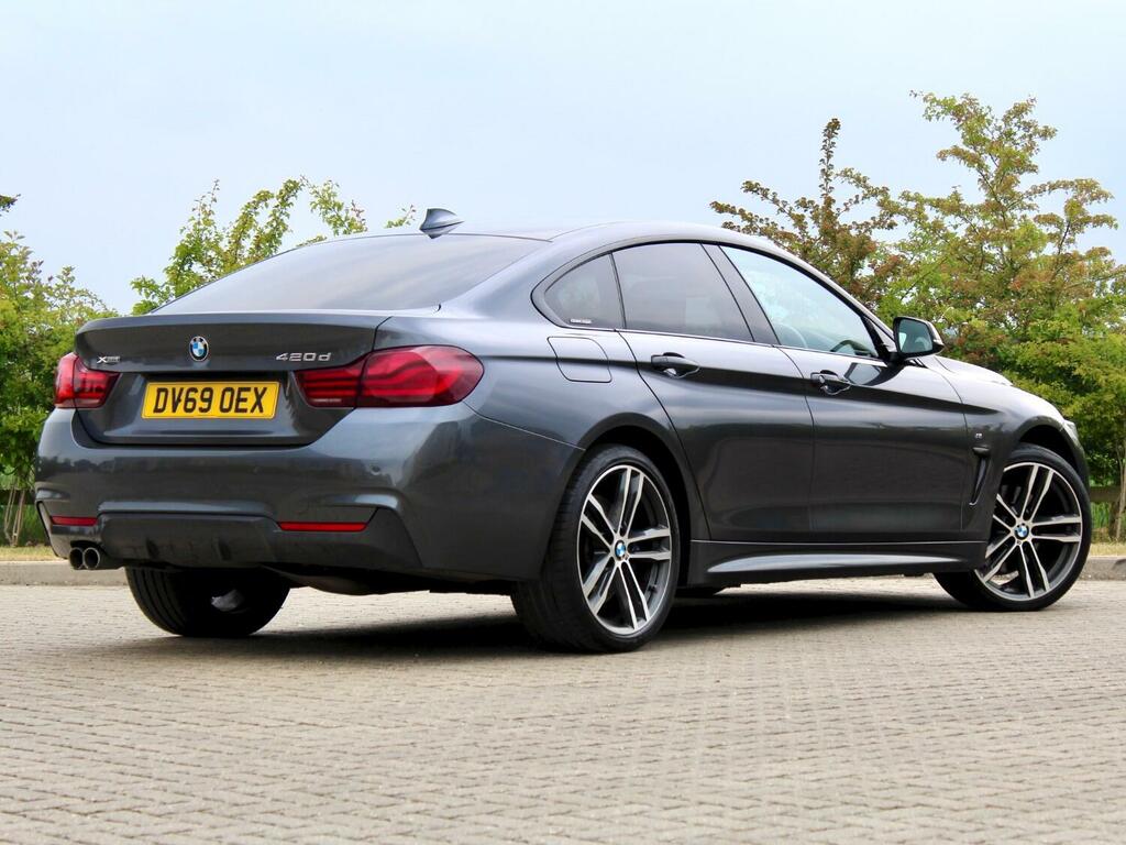 BMW 4 Series Gran Coupe 420D Xdrive M Sport Gran Coupe - 2019 DV69OEX Grey #3