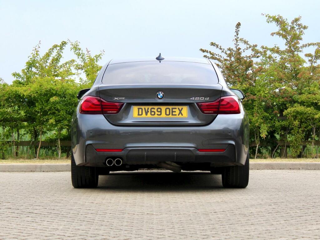 BMW 4 Series Gran Coupe 420D Xdrive M Sport Gran Coupe - 2019 DV69OEX Grey #4