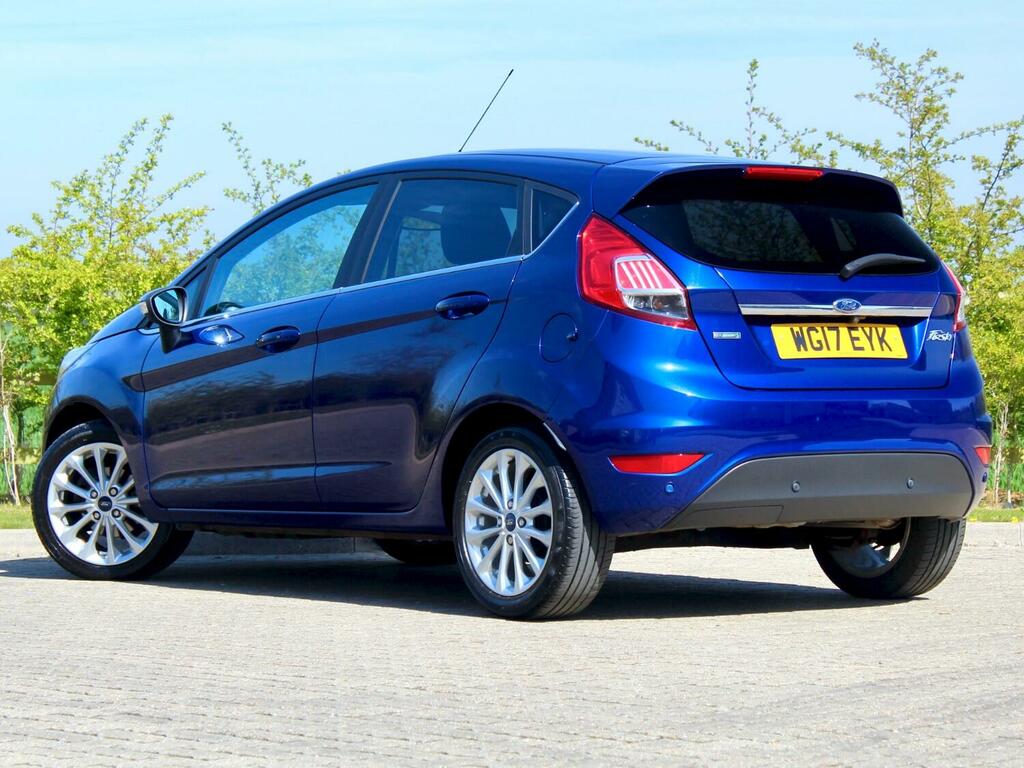 Ford Fiesta 1.0T Ecoboost Titanium X - 2017 WG17EYK Blue #4