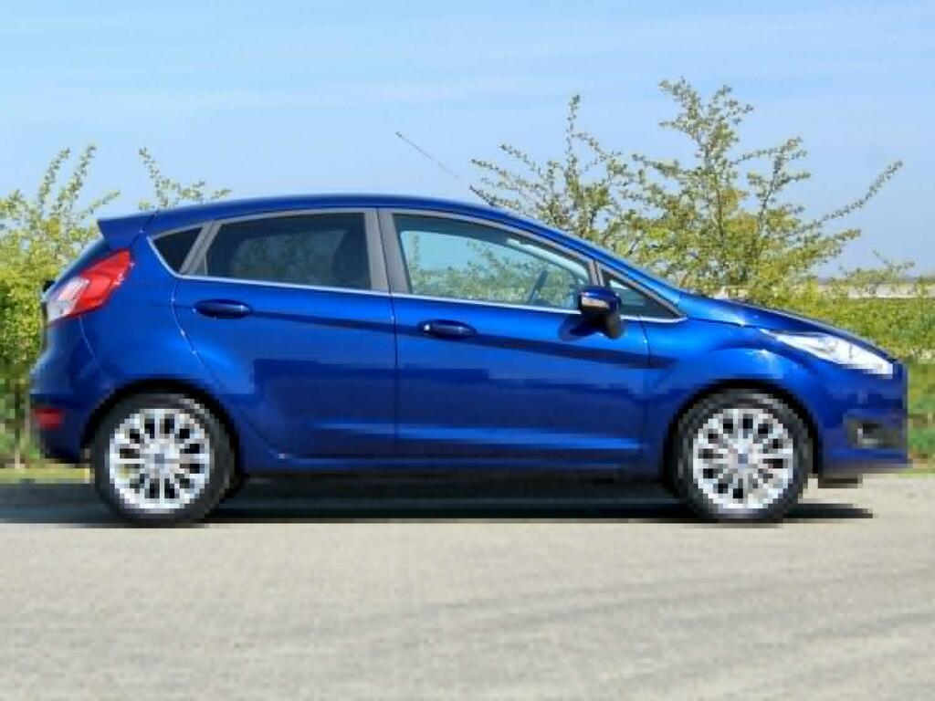Ford Fiesta 1.0T Ecoboost Titanium X - 2017 WG17EYK Blue #2
