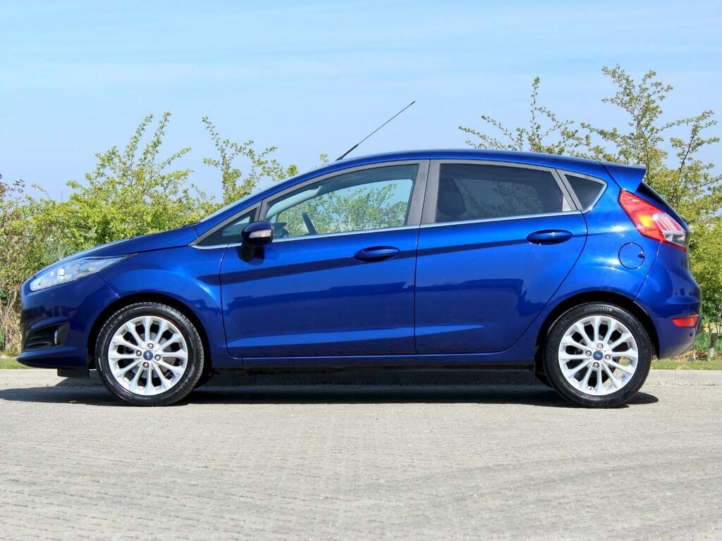 Ford Fiesta 1.0T Ecoboost Titanium X - 2017 WG17EYK Blue #5