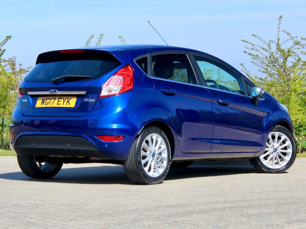 Ford Fiesta 1.0T Ecoboost Titanium X - 2017 WG17EYK Blue #3