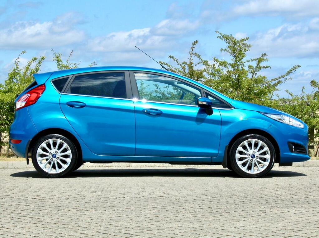 Ford Fiesta 1.0T Ecoboost Titanium X - 2016 Blue #2