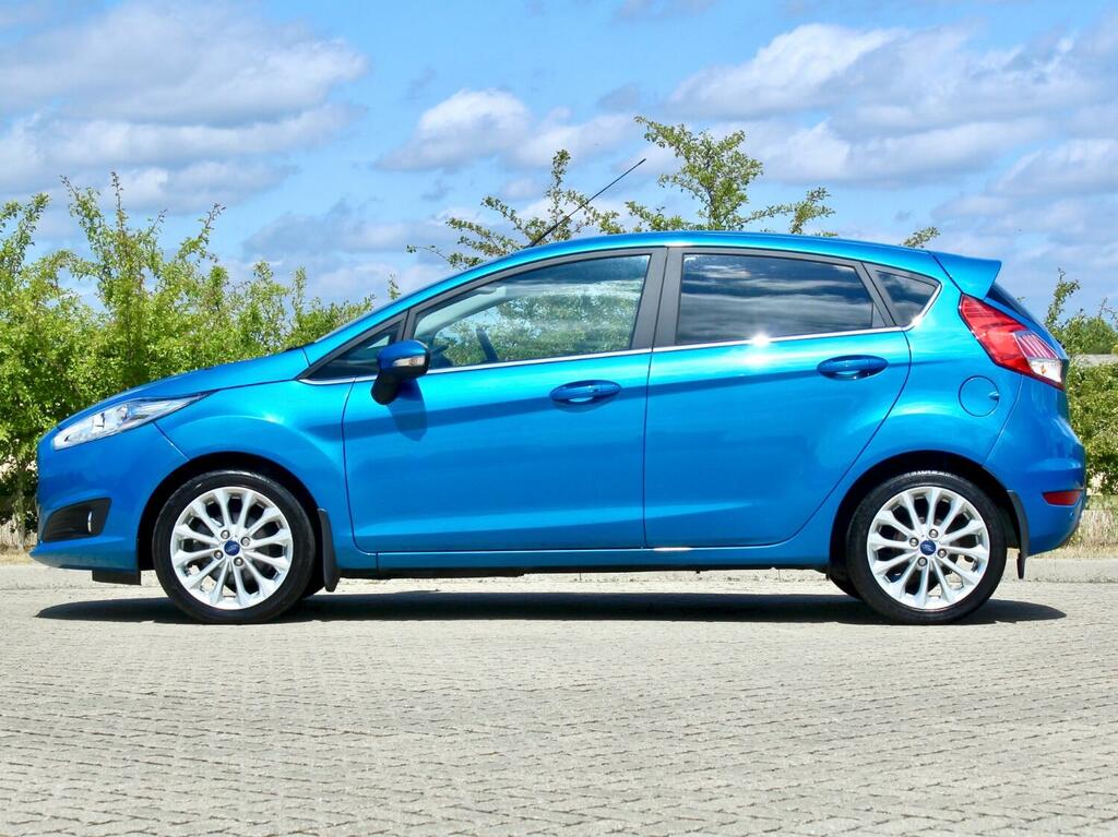 Ford Fiesta 1.0T Ecoboost Titanium X - 2016 Blue #6