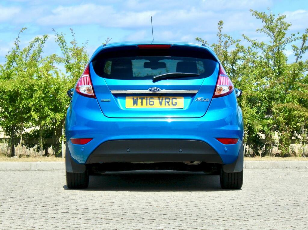 Ford Fiesta 1.0T Ecoboost Titanium X - 2016 Blue #4