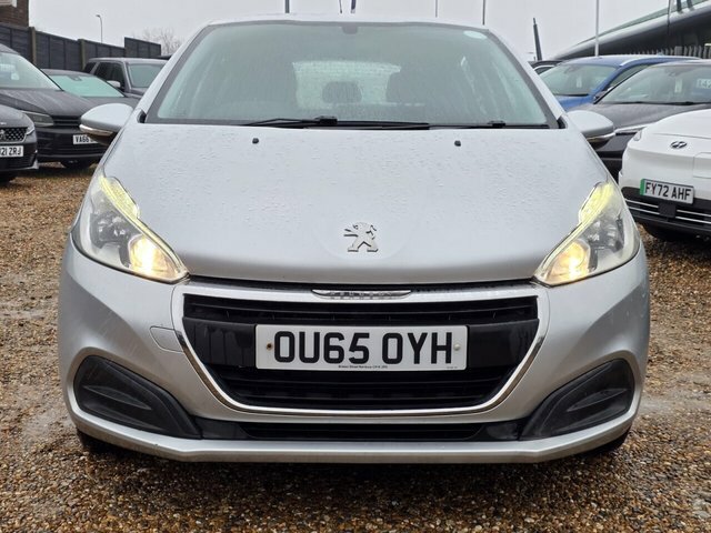 Peugeot 208 Bluehdi Active Hatchback OU65OYH Silver #2