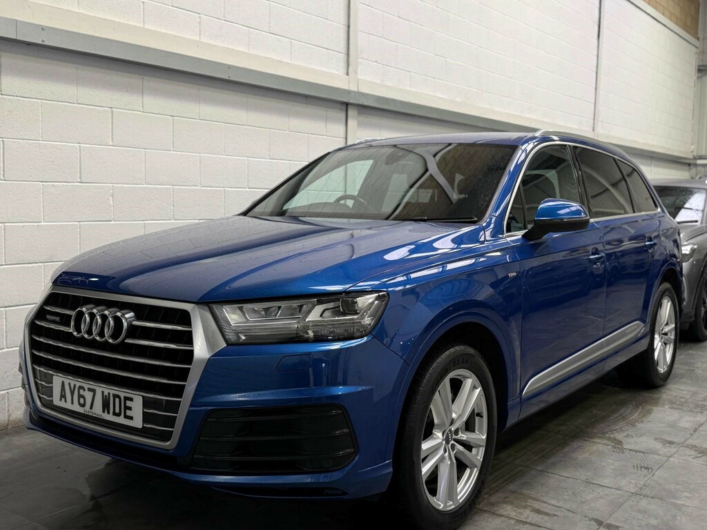 Audi Q7 S Line Tdi Quattro 4Wd Blue #3