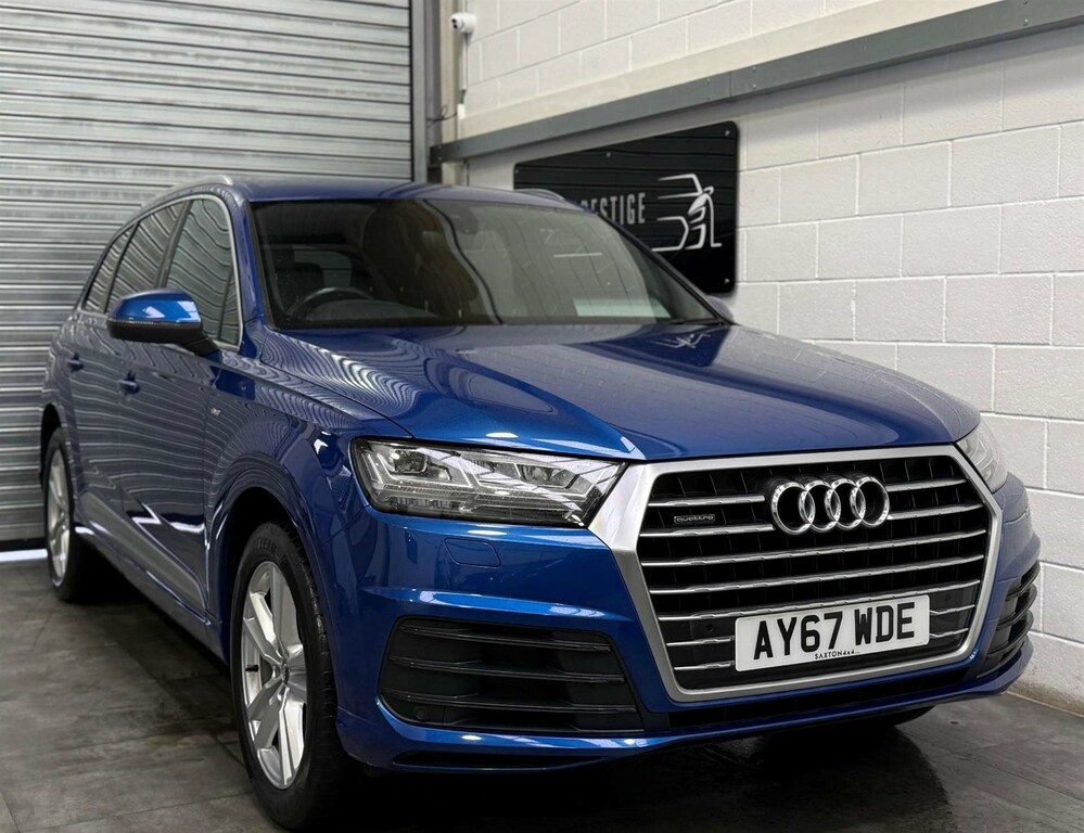 Audi Q7 S Line Tdi Quattro 4Wd Blue