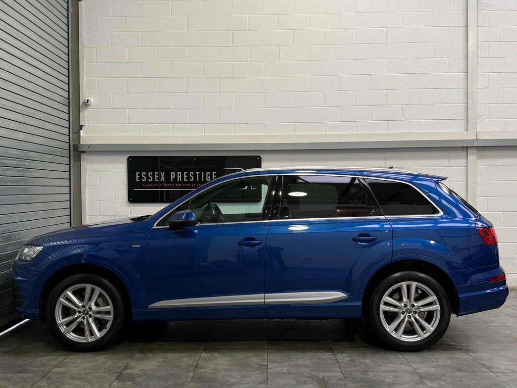 Audi Q7 S Line Tdi Quattro 4Wd Blue #5