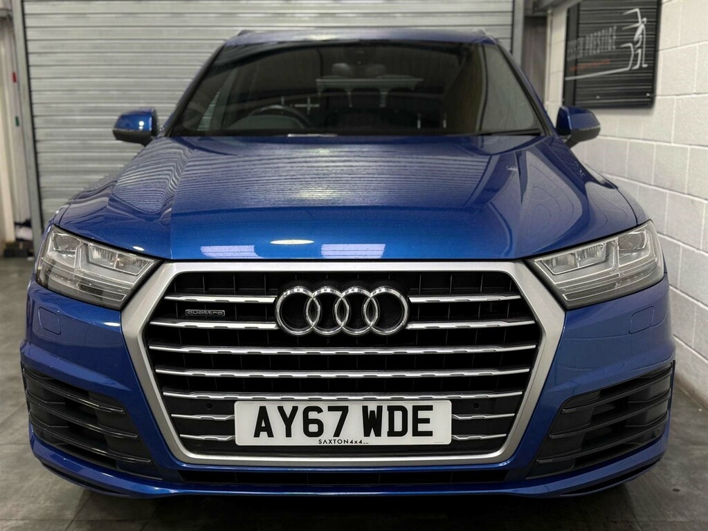 Audi Q7 S Line Tdi Quattro 4Wd Blue #2