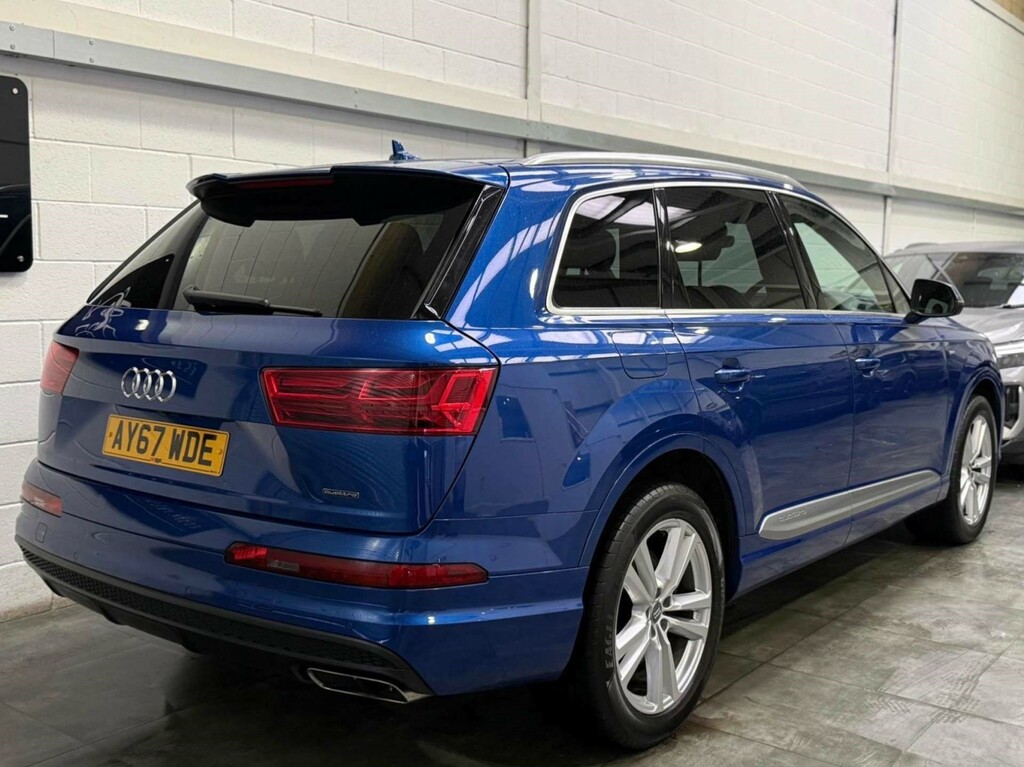 Audi Q7 S Line Tdi Quattro 4Wd Blue #6