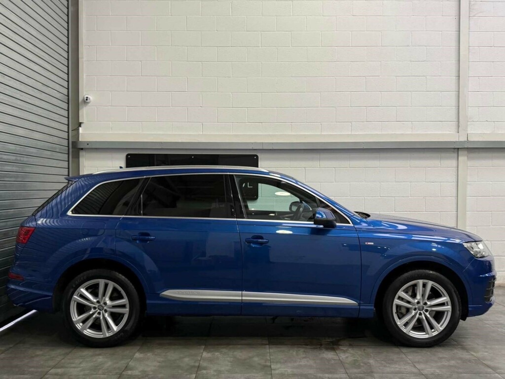 Audi Q7 S Line Tdi Quattro 4Wd Blue #4