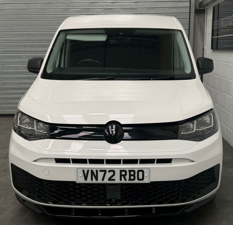 Volkswagen Caddy C20 Commerce Tdi VN72RBO White #2