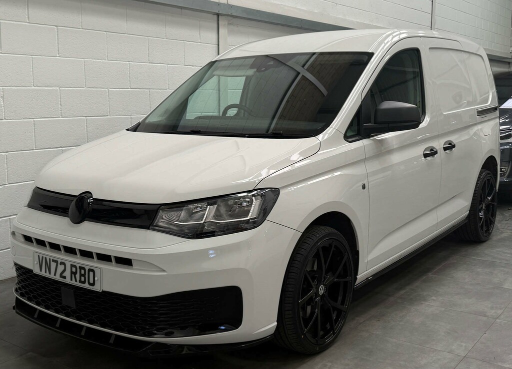 Volkswagen Caddy C20 Commerce Tdi VN72RBO White #3