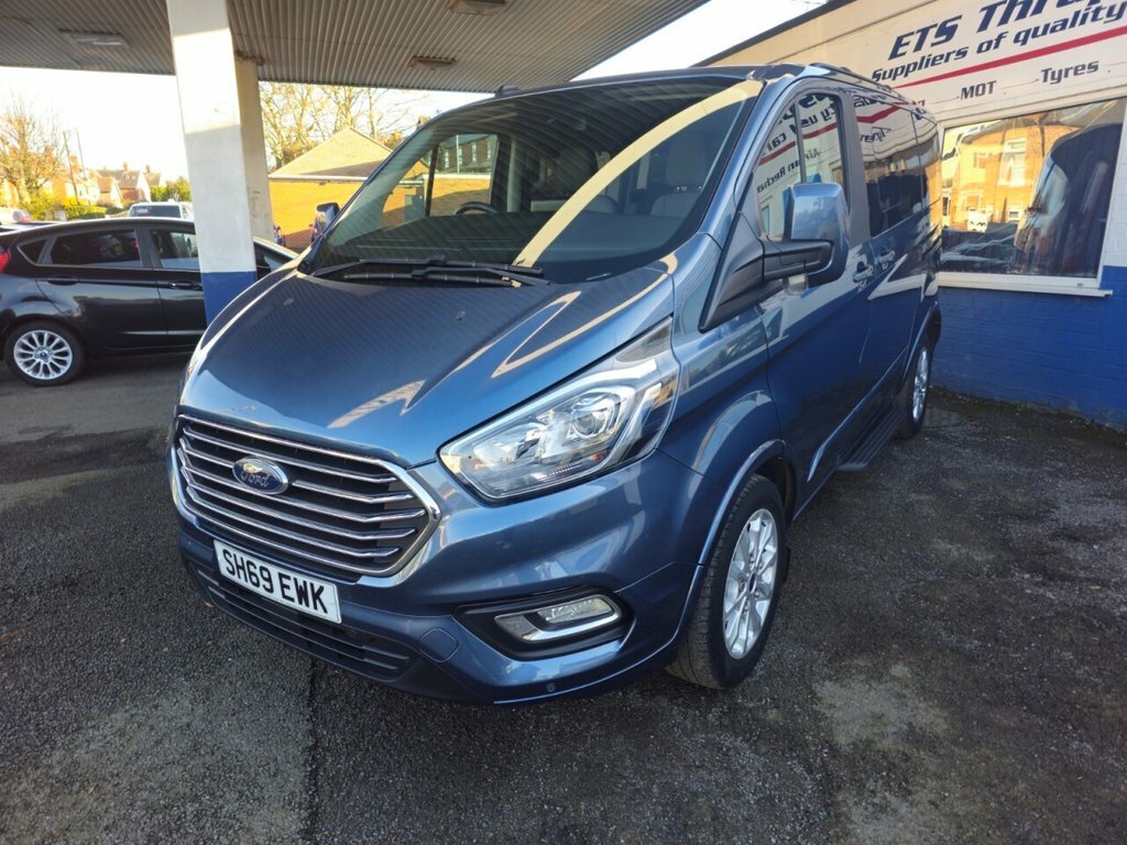 Ford Tourneo Custom 2L 320 Titanium Ecoblue Blue #2