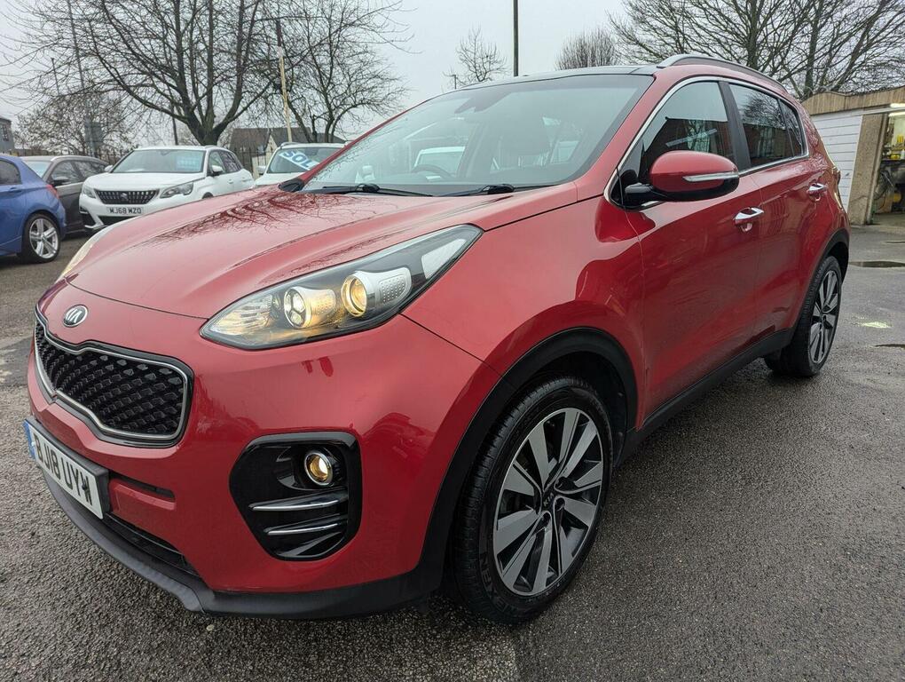 Kia Sportage Suv 1.7 Crdi 3 Euro 6 Ss 201818 BJ18UYW Red #4