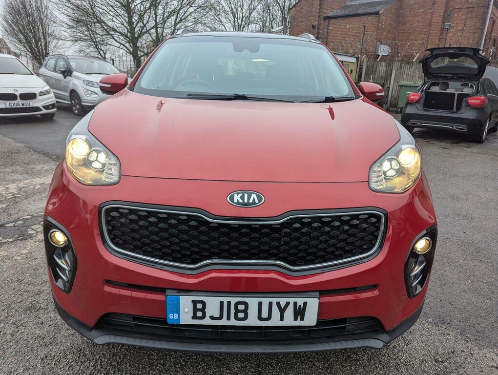 Kia Sportage Suv 1.7 Crdi 3 Euro 6 Ss 201818 BJ18UYW Red #3