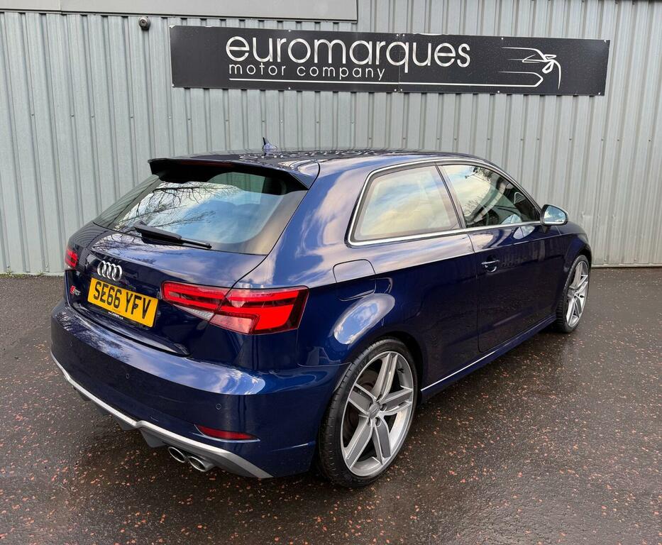 Audi S3 Hatchback 2.0 Tfsi Quattro Euro 6 Ss 2016 Blue #3