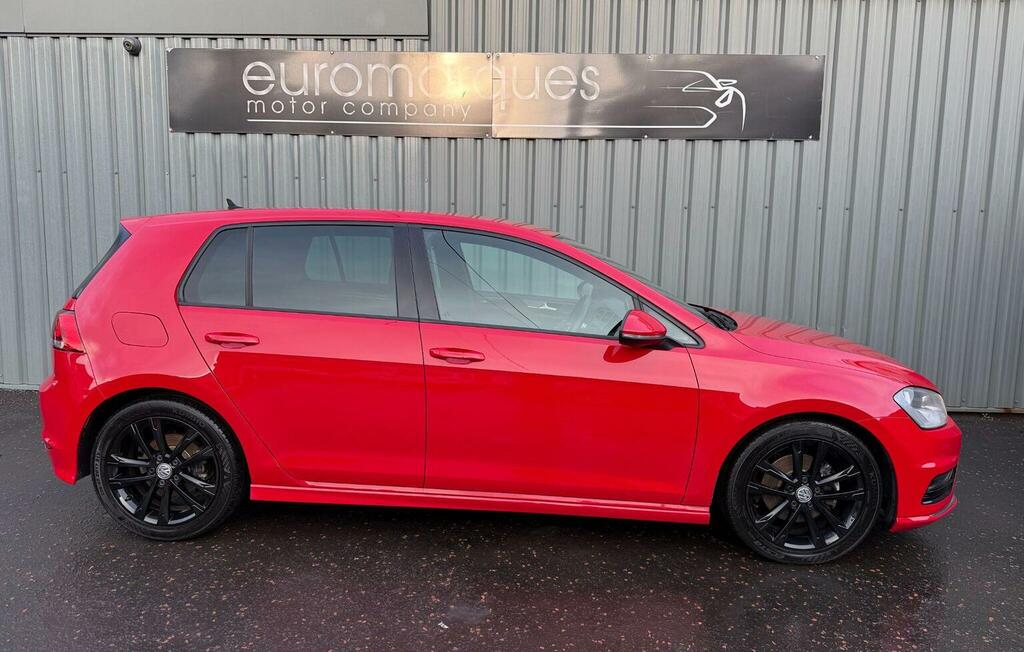 Volkswagen Golf Hatchback 1.4 Tsi Bluemotion Tech Act R-line Euro FG65EKV Red #2