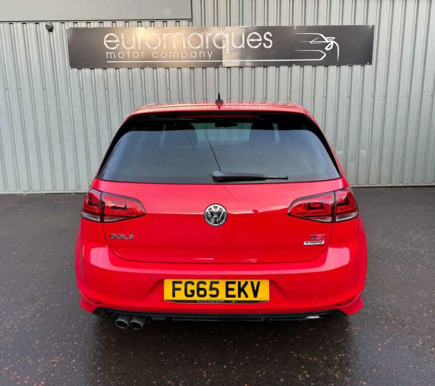 Volkswagen Golf Hatchback 1.4 Tsi Bluemotion Tech Act R-line Euro FG65EKV Red #5