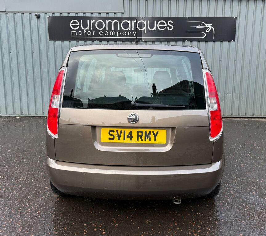 Skoda Roomster Mpv 1.2 Tdi Greenline Ii Euro 5 Ss 201414 Brown #5