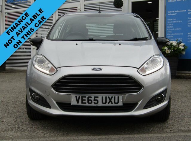 Ford Fiesta 2015 1.0 Zetec 99 Bhp VE65UXU Silver #3