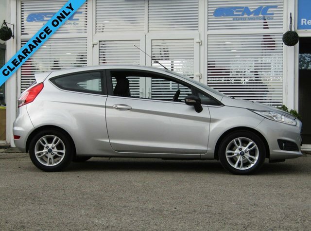 Ford Fiesta 2015 1.0 Zetec 99 Bhp VE65UXU Silver #2