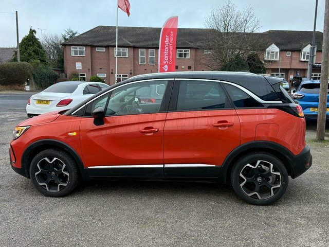 Vauxhall Crossland 2022 1.2 Turbo Ultimate Suv Euro NU22LUZ Orange #5