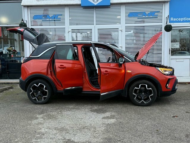 Vauxhall Crossland 2022 1.2 Turbo Ultimate Suv Euro NU22LUZ Orange #6