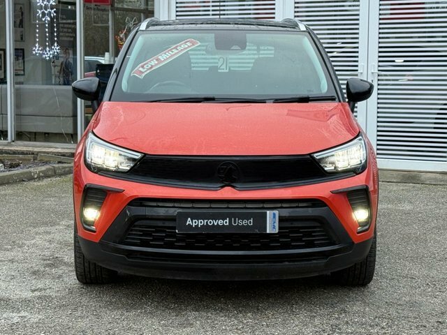 Vauxhall Crossland 2022 1.2 Turbo Ultimate Suv Euro NU22LUZ Orange #3