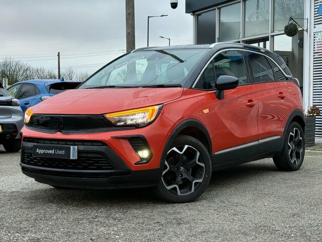 Vauxhall Crossland 2022 1.2 Turbo Ultimate Suv Euro NU22LUZ Orange #4