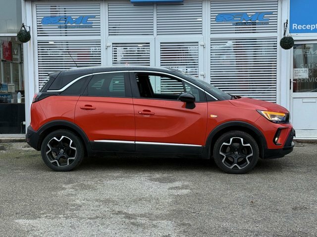 Vauxhall Crossland 2022 1.2 Turbo Ultimate Suv Euro NU22LUZ Orange #2