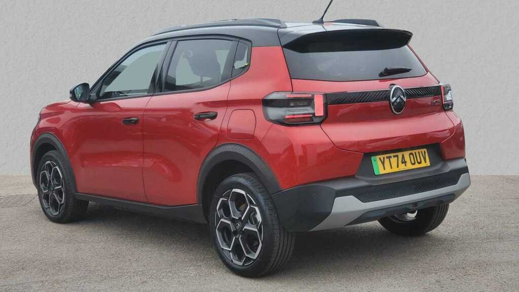 Citroen C3 83Kw Max 44Kwh 2024 YT74OUV Red #2