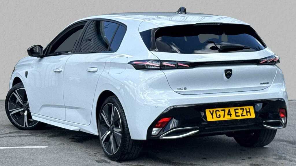 Peugeot 308 1.6 Plug-in Hybrid 225 Gt E-eat8 2024 White #2