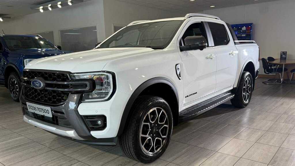 Ford Ranger Pick Up Dcab Wildtrak 3.0 Ecoblue V6 240 202 White #3