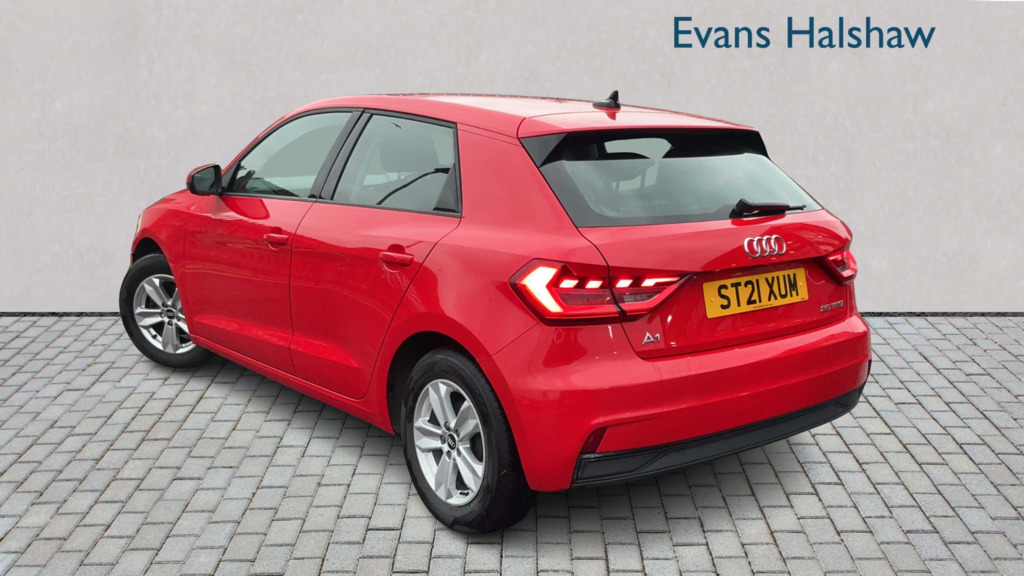Audi A1 25 Tfsi Technik 2021 ST21XUM Red #2