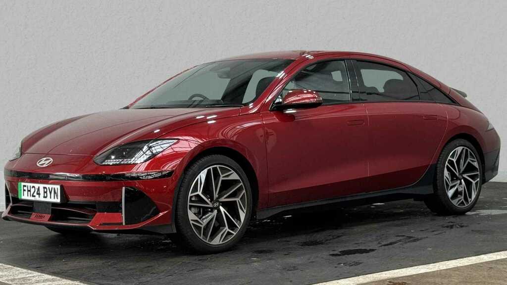 Hyundai Ioniq 6 168Kw Premium 77Kwh 2024 FH24BYN Red #3