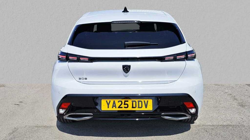 Peugeot 308 1.2 Hybrid 136 Allure E-dsc6 2025 White #4