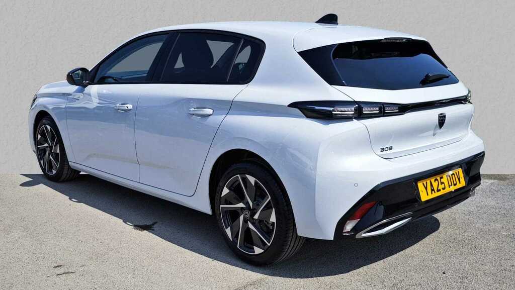 Peugeot 308 1.2 Hybrid 136 Allure E-dsc6 2025 White #5