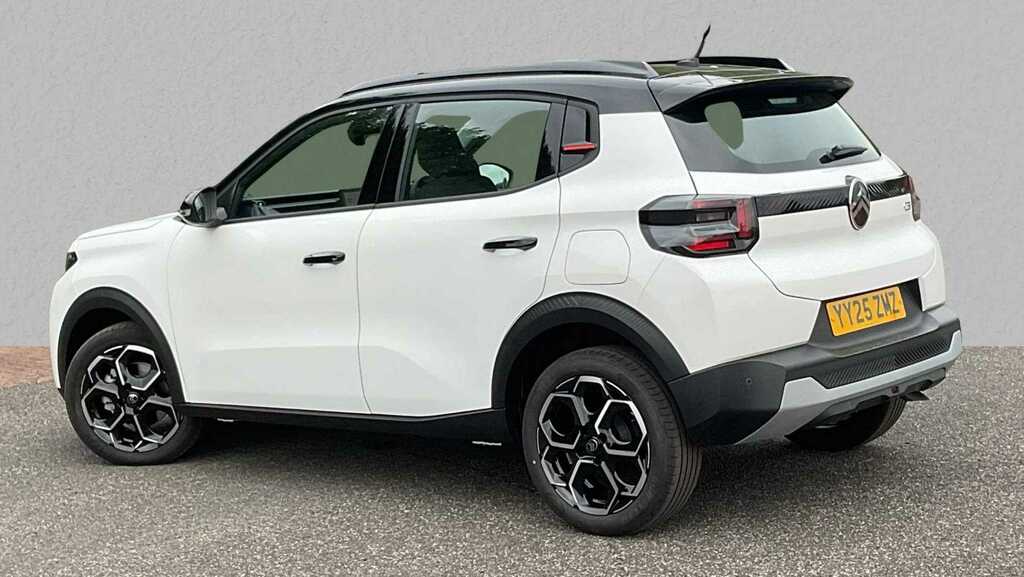 Citroen C3 1.2 Turbo Plus 2025 YY25ZMZ White #2