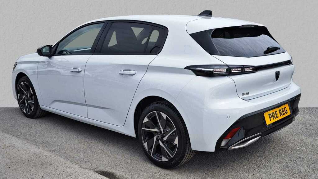 Peugeot 308 1.2 Hybrid 136 Allure E-dsc6 2025 White #5