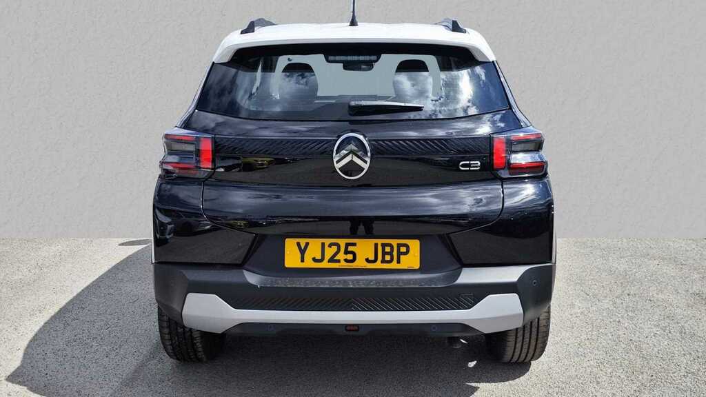 Citroen C3 1.2 Turbo Plus 2025 YJ25JBP Black #4