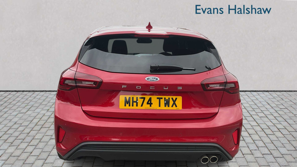 Ford Focus 1.0 Ecoboost Hybrid Mhev St-line 2025 MH74TWX Red #6