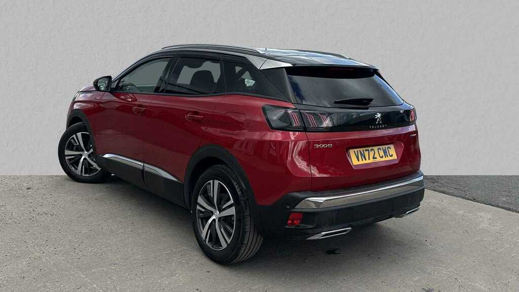 Peugeot 3008 1.6 Hybrid4 300 Allure Premium E-eat8 2022 Red #2