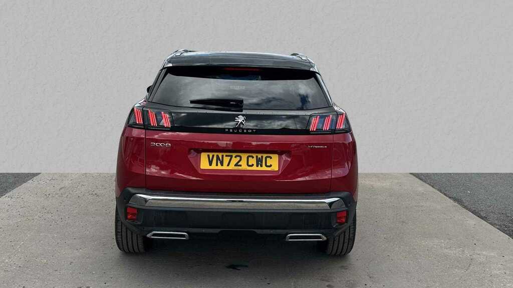 Peugeot 3008 1.6 Hybrid4 300 Allure Premium E-eat8 2022 Red #6