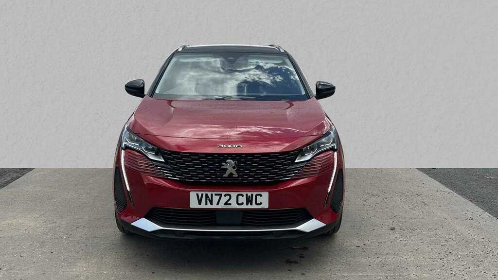 Peugeot 3008 1.6 Hybrid4 300 Allure Premium E-eat8 2022 Red #4