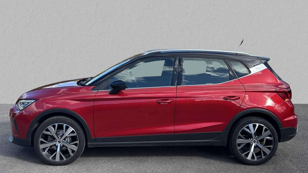Seat Arona 1.0 Tsi 110 Xperience Lux Dsg 2023 BD72NLF Red #4