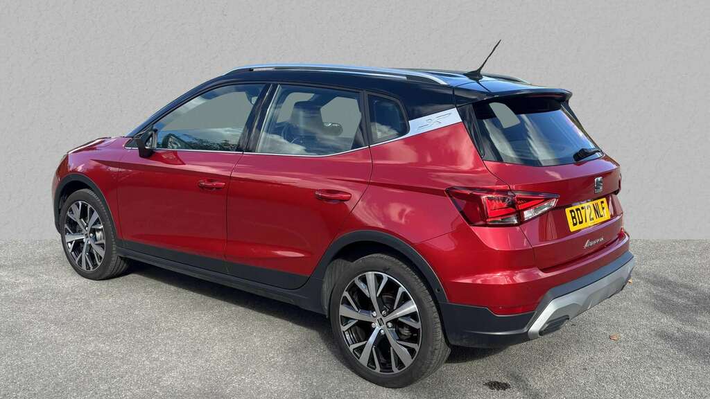 Seat Arona 1.0 Tsi 110 Xperience Lux Dsg 2023 BD72NLF Red #5